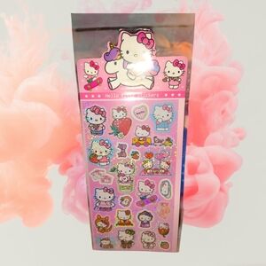 Pending Trade⭐Hello Kitty Pink Holographic Sticker Sheet